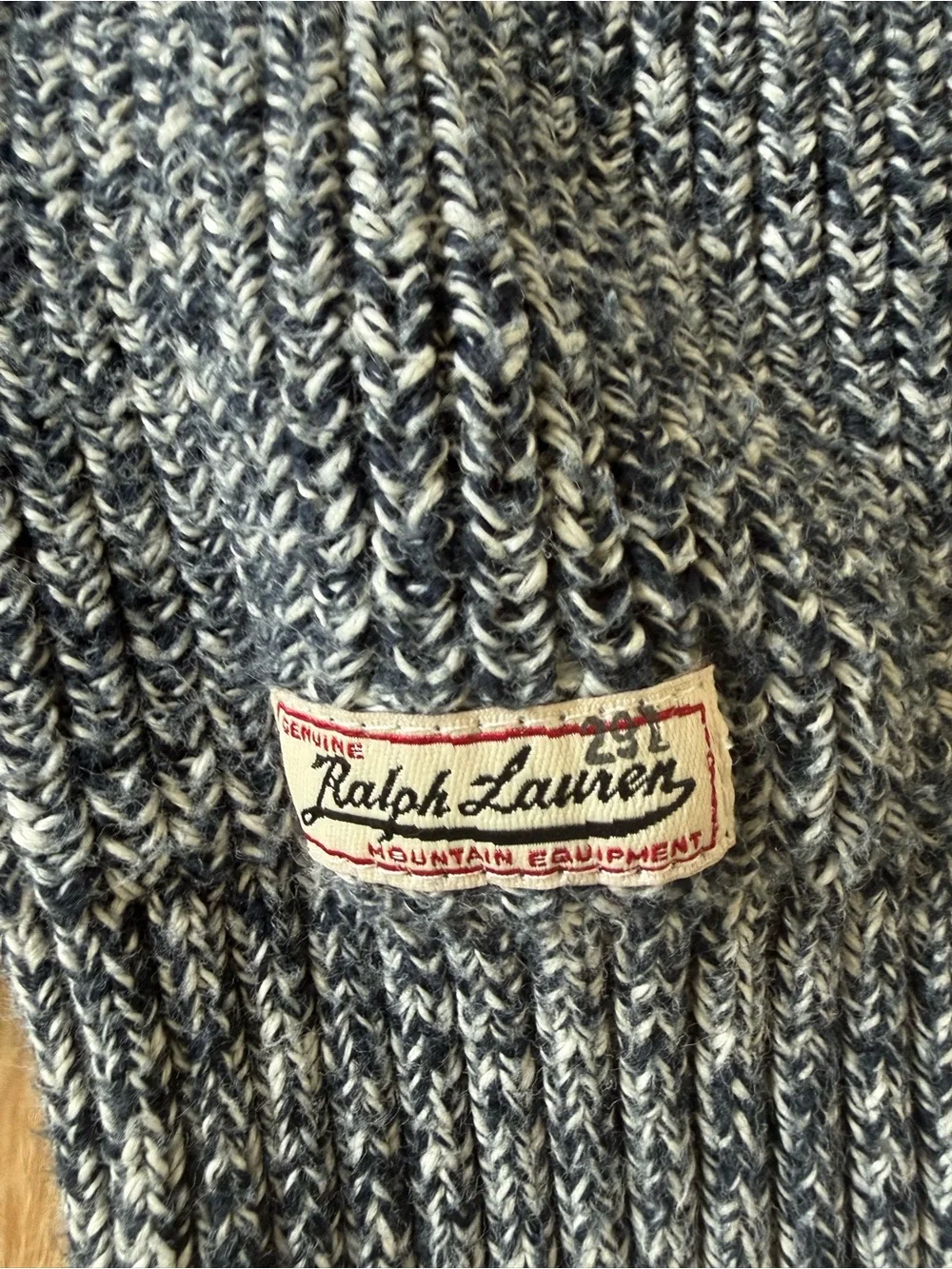 Ralph Lauren Marled Zip-Neck Sweater - Kids size 5